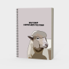 Holy Sheep, I Better Write This Down Spiral Notebook