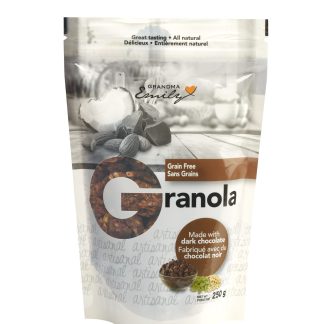 Grain Free Chocolate Granola Cereal - Granola Sans Grain au Chocolat ( 250g)