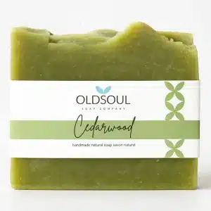 Cedarwood Bar Soap by Old Soul Soap Company