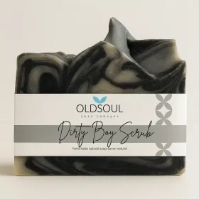 Handcrafted coffee and pumice exfoliating soap by Old Soul