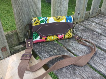 Leather Flower Clutch Purse - Image 5
