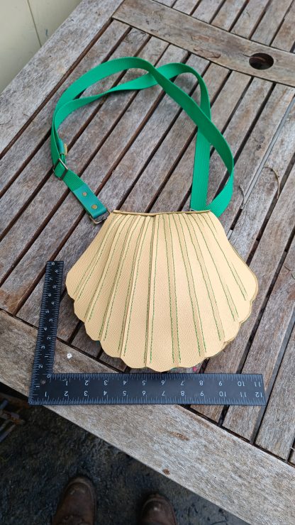 Leather Clam Shell Purse - Image 2