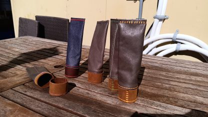 Leather Pencil Case Tube