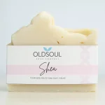 Handcrafted conditioning soap with raw shea butter by Old Soul