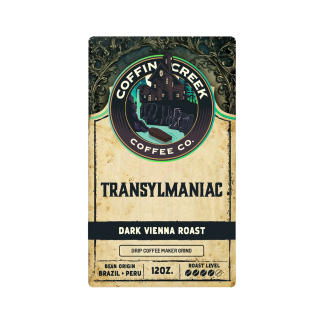 Transylmaniac - Dark Vienna Roast by ​Coffin Creek Coffee Co.