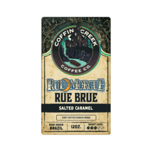 Coffin Creek Coffee Rue Brue (Salted Caramel) - Drip Grind