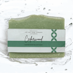 Cedarwood Bar Soap by Old Soul Soap Company