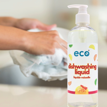 Eco Company Dishwashing Liquid - Citrus (500ml) - Image 3
