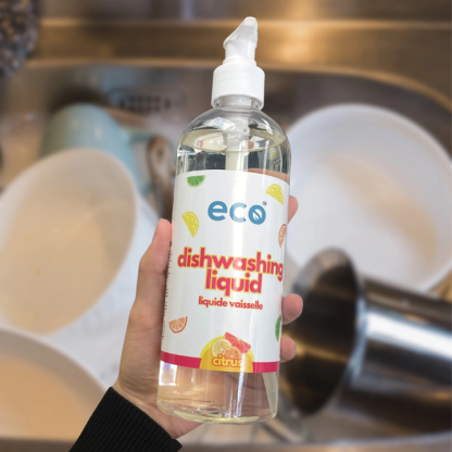 Eco Company Dishwashing Liquid - Citrus (500ml) - Image 2