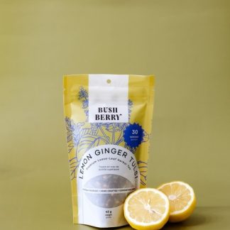 Bush Berry Organic Lemon Ginger Tulsi Loose Leaf Tea (42g)