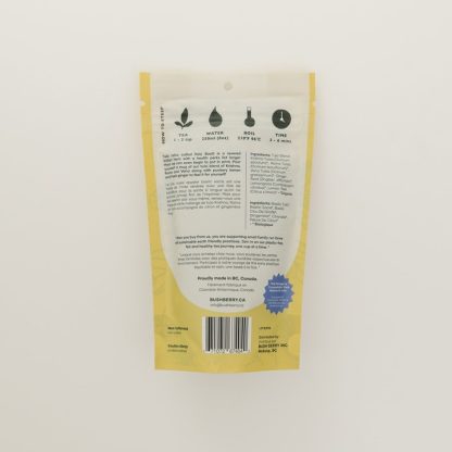 Bush Berry Organic Lemon Ginger Tulsi Loose Leaf Tea (42g) - Image 3