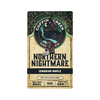 Northern Nightmare – Canadian Maple Flavour by ​Coffin Creek Coffee Co.