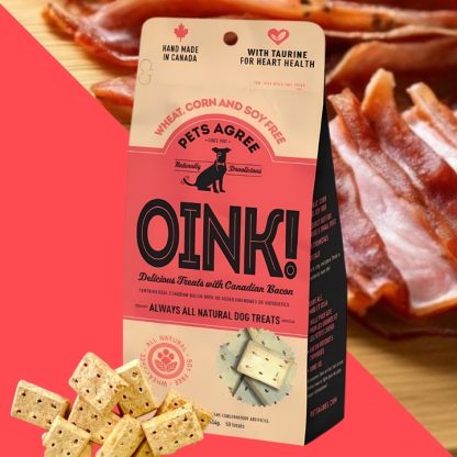 Grain-Free Dog Biscuits – Bacon (453g) | The Granville Island Pet Treatery - Image 2