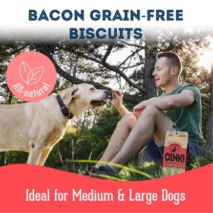 Grain-Free Dog Biscuits – Bacon (453g) | The Granville Island Pet Treatery - Image 3