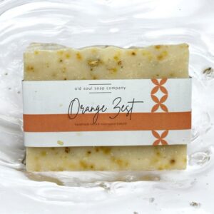 Orange Zest Bar Soap by Old Soul Soap Company