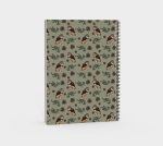 Wise Words – Owl Spiral Notebook - Image 2