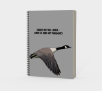 Goose on the Loose – And So Are My Thoughts Notebook