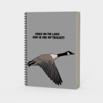 Goose on the Loose – And So Are My Thoughts Notebook