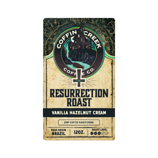 Resurrection Roast - Vanilla Hazelnut Cream Flavour by ​Coffin Creek Coffee Co.