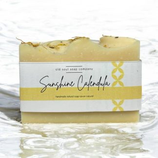 Sunshine Calendula Bar Soap by Old Soul Soap Company