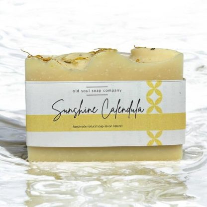 Sunshine Calendula Bar Soap by Old Soul Soap Company