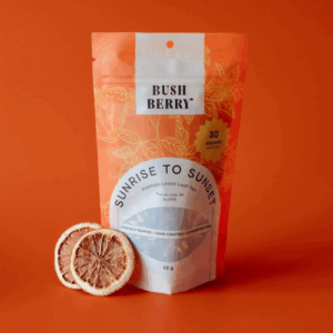 Bush Berry Sunrise To Sunset Green Herbal Tea