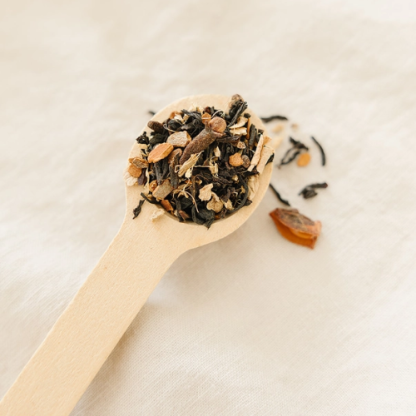 Bush Berry Organic Masala Chai Loose Leaf Tea – Bold Indian Spiced Chai with Assam Black Tea | Made in Canada, 72g - Image 5