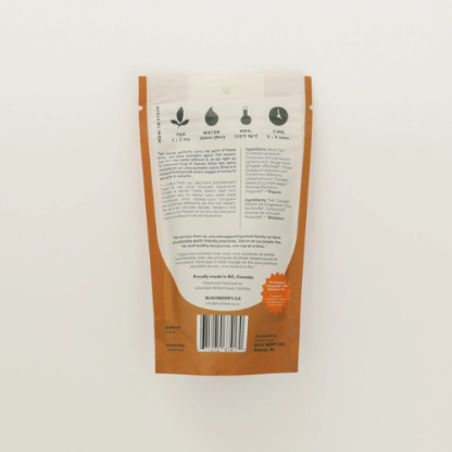 Bush Berry Organic Masala Chai Loose Leaf Tea – Bold Indian Spiced Chai with Assam Black Tea | Made in Canada, 72g - Image 4