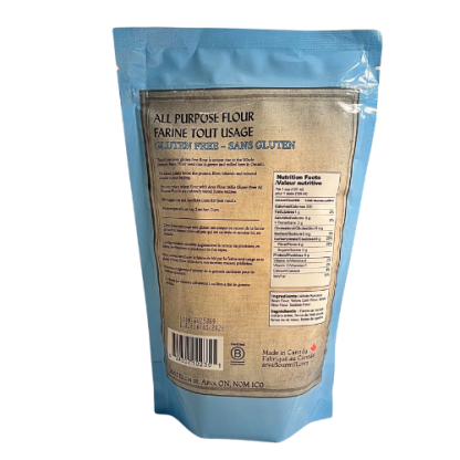 Arva Gluten-Free All Purpose Flour – 1:1 Wheat Flour Substitute (0.65kg | Made in Canada) - Image 2
