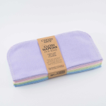 Cheeks Ahoy Reusable Cloth Baby Wipes 10 pack in various colors