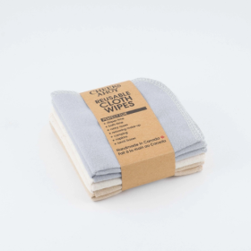 Cheeks Ahoy Reusable Cloth Baby Wipes 10 pack in various colors
