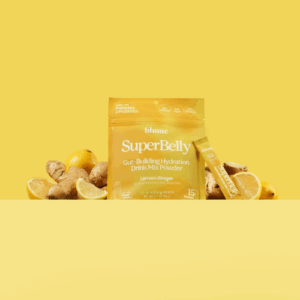 Blume SuperBelly Hydration & Gut Mix – Lemon Ginger (15 Sticks)