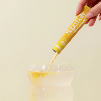 Blume SuperBelly Hydration & Gut Mix – Lemon Ginger (15 Sticks) - Image 3