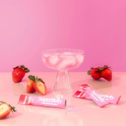 Blume Superbelly Hydration & Gut Mix – Strawberry Hibiscus (15 Servings) - Image 3
