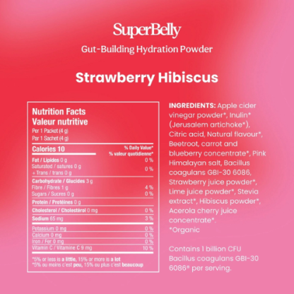 Blume Superbelly Hydration & Gut Mix – Strawberry Hibiscus (15 Servings) - Image 7
