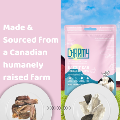 Naturally Satisfying: Air-Dried Rabbit Ear Pet Treats - Image 4