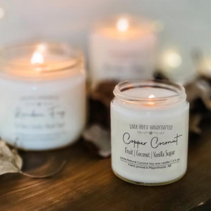 Copper Coconut – 100% Natural Coconut Soy Wax Candle - Image 3