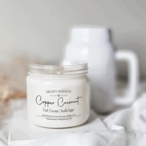 Copper Coconut - 100% Natural Coconut Soy Wax Candle