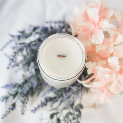 Enchanted Garden – 100% Natural Coconut Soy Wax Candle Clone - Image 2