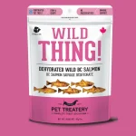 85g pouch of Granville Island Pet Treatery Wild Salmon Dehydrated Pet Treats