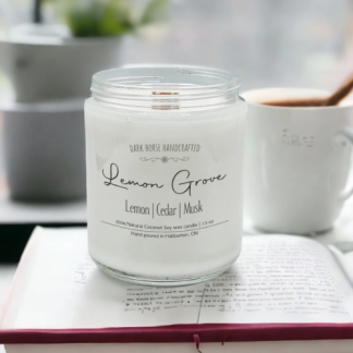 Lemon Grove – 100% Natural Coconut Soy Wax Candle