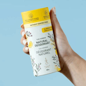 Natural Solid Deodorant – Yuzu + Verbena (60 g)