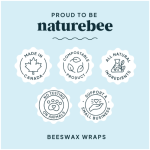 Nature Bee Beeswax Wrap Variety Set – Green (3-Pack, Handmade in Canada) - Image 7