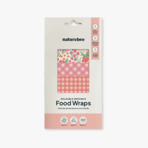 Nature Bee Beeswax Wrap Variety Set - Pink