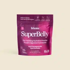Blume SuperBelly Açai Pomegranate pouch with 15 servings