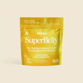 Blume SuperBelly Lemon Ginger pouch with 15 servings