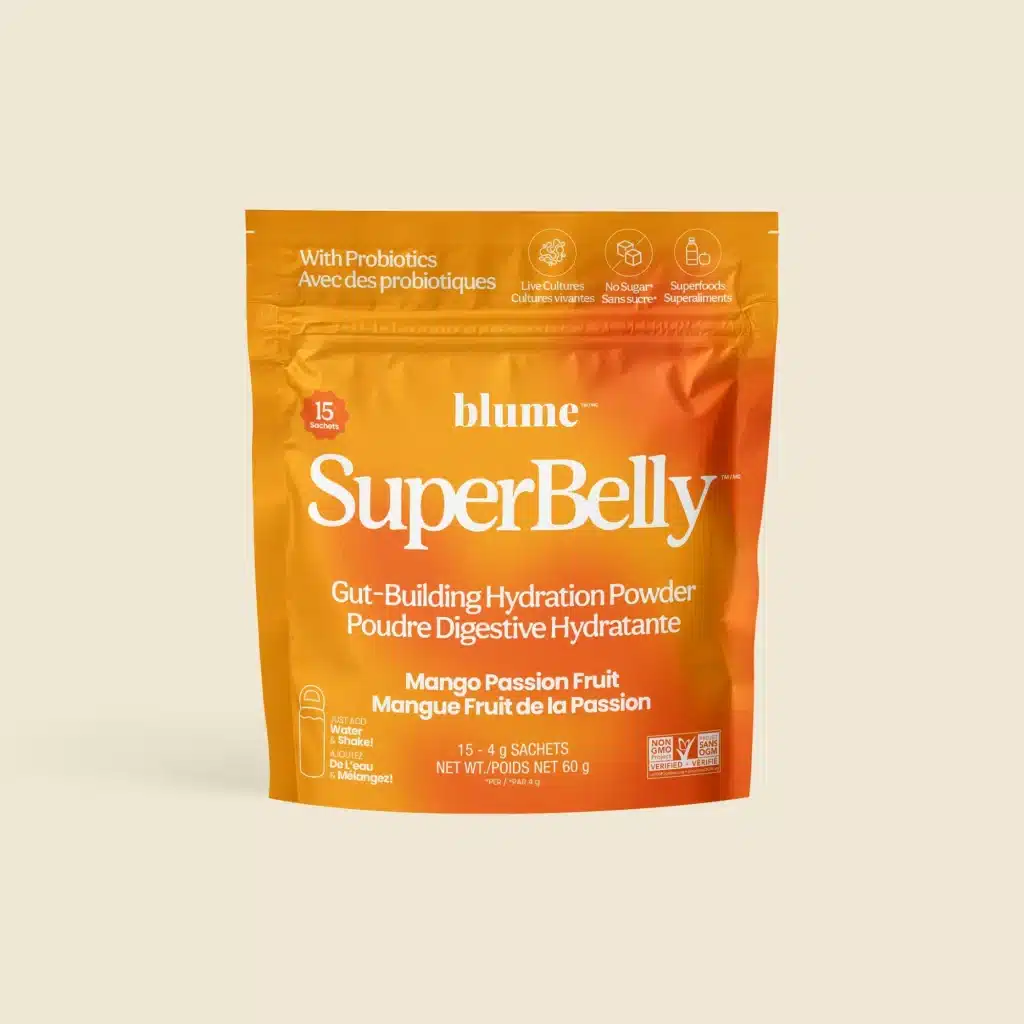 Blume SuperBelly Mango Passionfruit pouch 15 servings