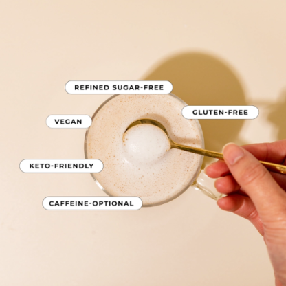 Blume Superfood Latte Powder – Salted Caramel (25 Servings) - Image 4