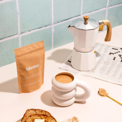 Blume Superfood Latte Powder – Salted Caramel (25 Servings) - Image 3