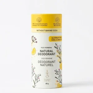 TANIT Natural Solid Deodorant Yuzu Verbena tube